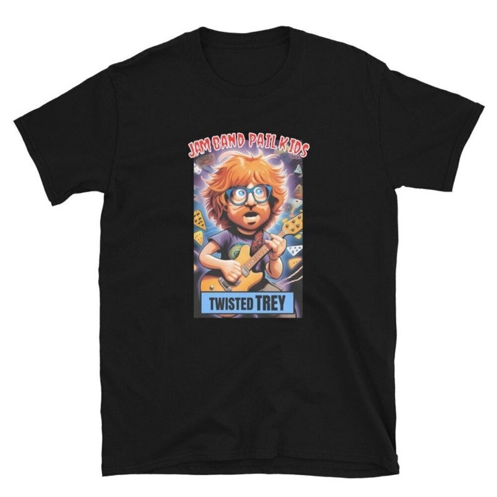 Twisted Trey Jam Band Pail Kid Phish Tshirt